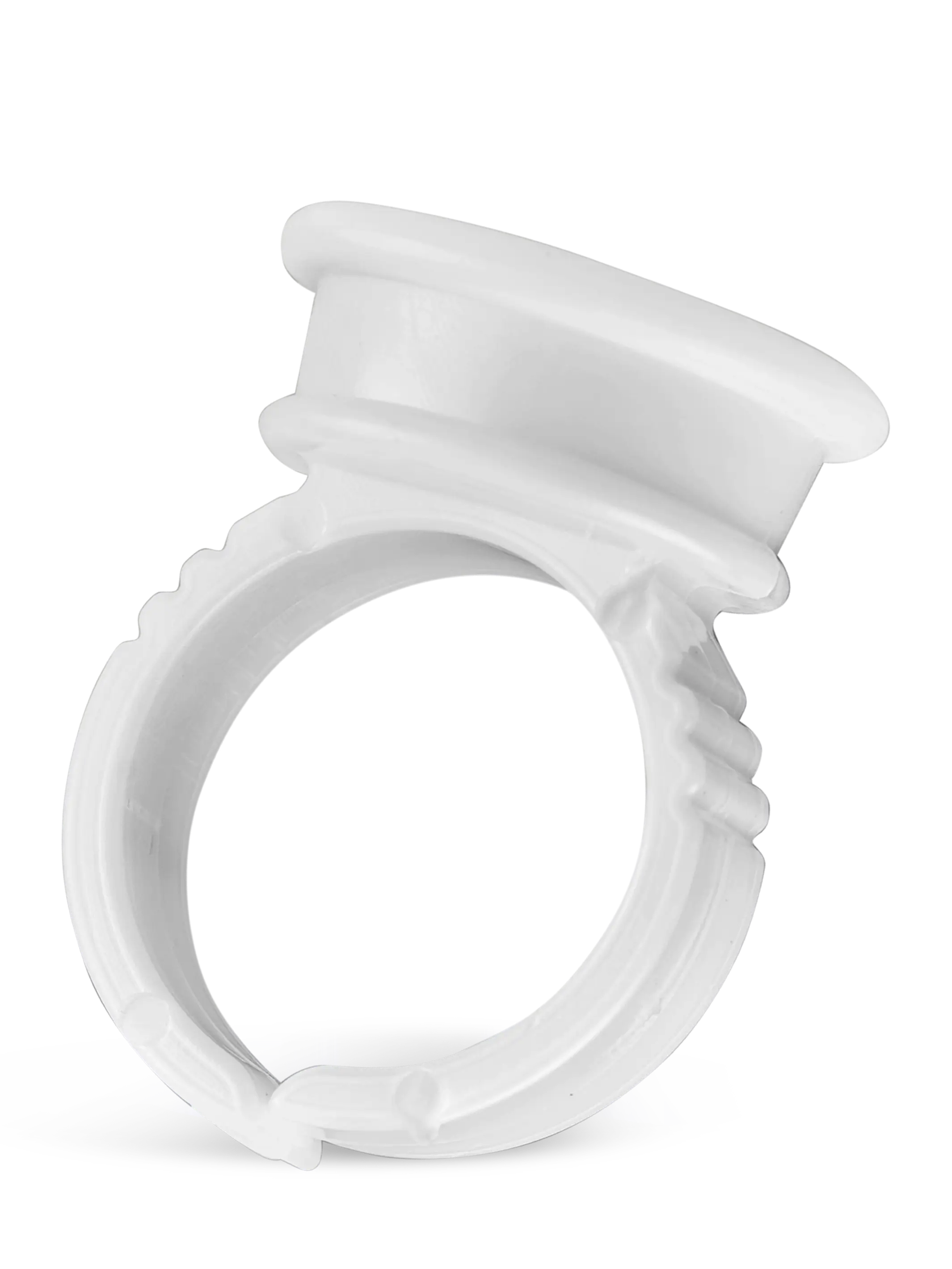 100 pz Colla Per Ciglia Ventaglio Tazza Anelli Tolare Tazze di