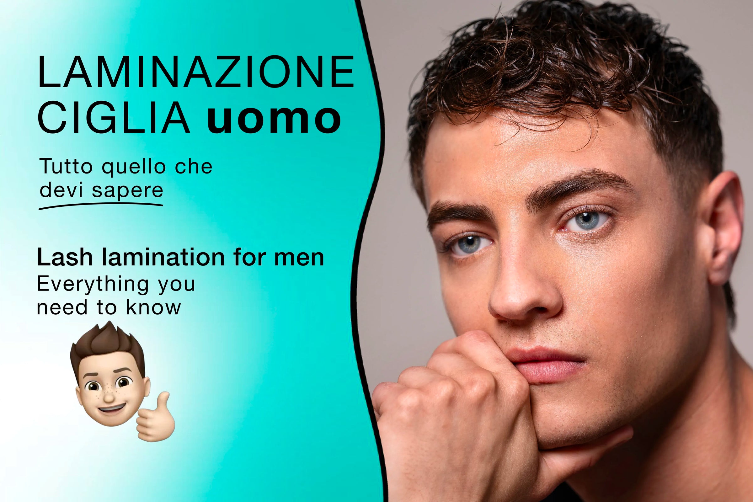 Laminazione ciglia uomo: tutto quello che dovete sapere prima del primo Lash Filler