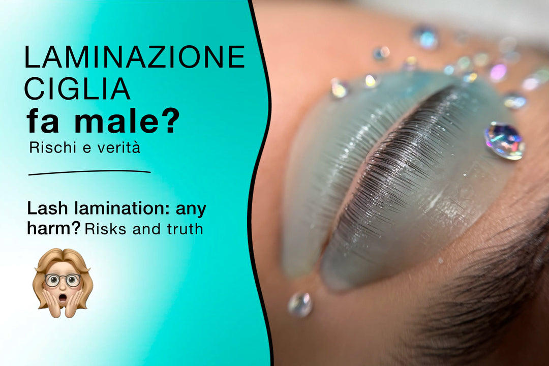 Laminazione ciglia fa male? Rischi e verità
