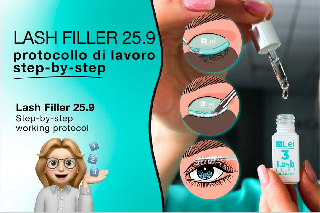 Prodotti laminazione ciglia: il protocollo Lash Filler 25.9 step by step