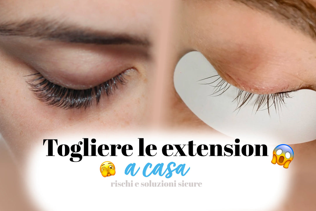 Come togliere le extension ciglia a casa: rischi e soluzioni sicure