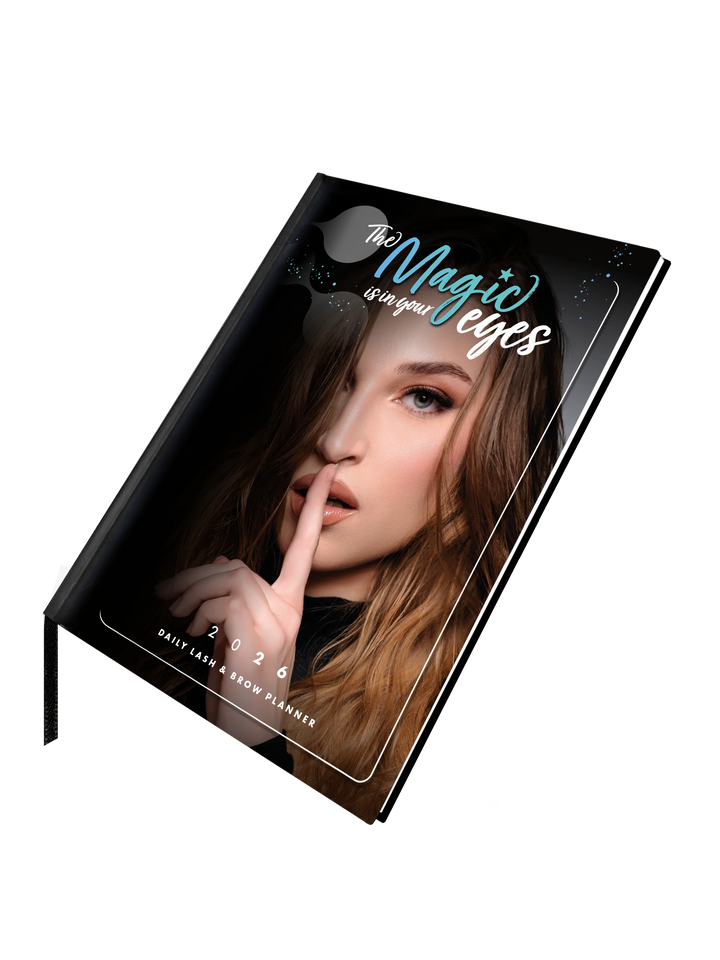 DAILY LASH & BROW PLANNER | agenda 2026