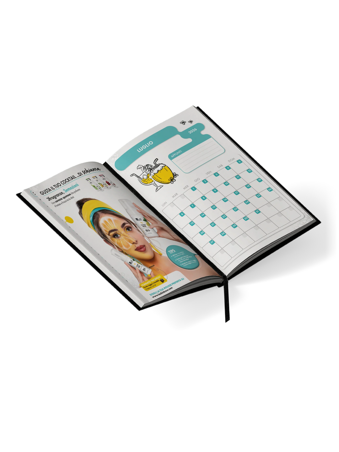 DAILY LASH & BROW PLANNER | agenda 2026