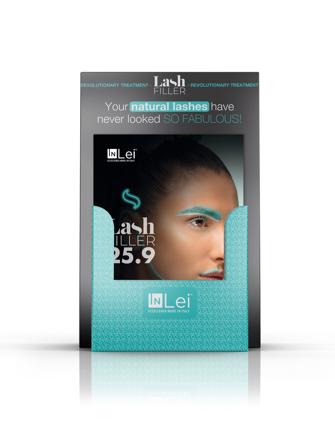 DISPLAY WITH 50 ADVERTISING FLYERS | Lash Fillers