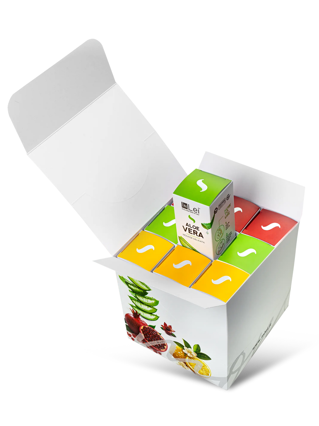 ESPOSITORE COCKTAIL SET | mix struccanti per ciglia, sopracciglia e viso 100ml