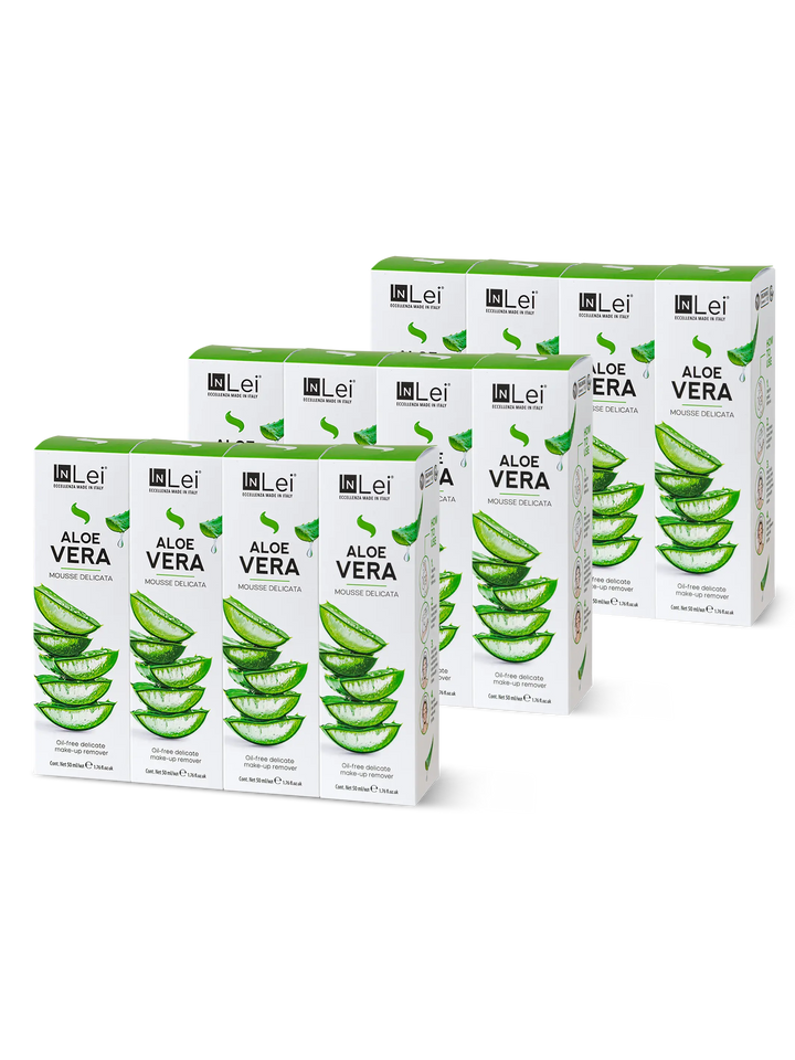 ESPOSITORE ALOE VERA TRAVEL SIZE | struccante delicato per ciglia, sopracciglia e viso 50 ml