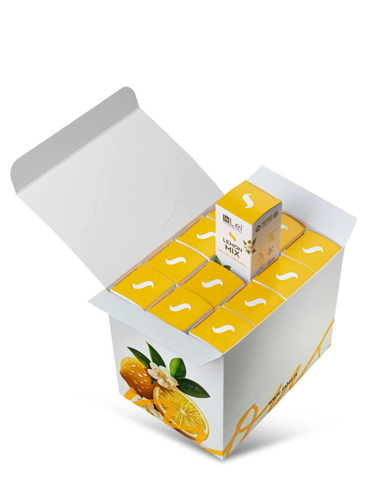 ESPOSITORE MOUSSE LEMON MIX TRAVEL SIZE | struccante tonificante per ciglia, sopracciglia e viso 50ml