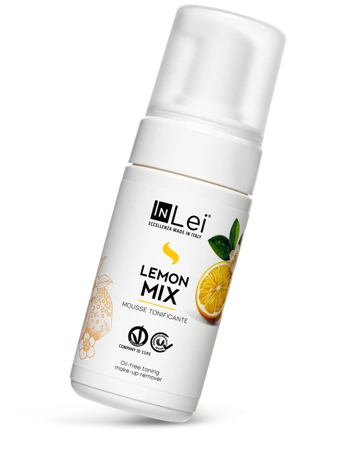 MOUSSE LEMON MIX | struccante tonificante per ciglia, sopracciglia e viso 100ml