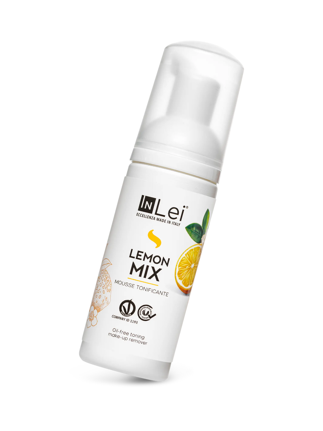 MOUSSE LEMON MIX TRAVEL SIZE | struccante tonificante per ciglia, sopracciglia e viso 50ml