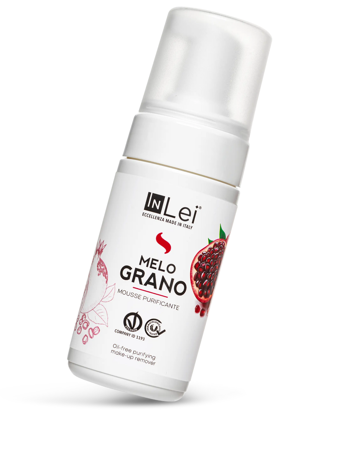 MOUSSE MELOGRANO | struccante purificante per ciglia, sopracciglia e viso 100ml