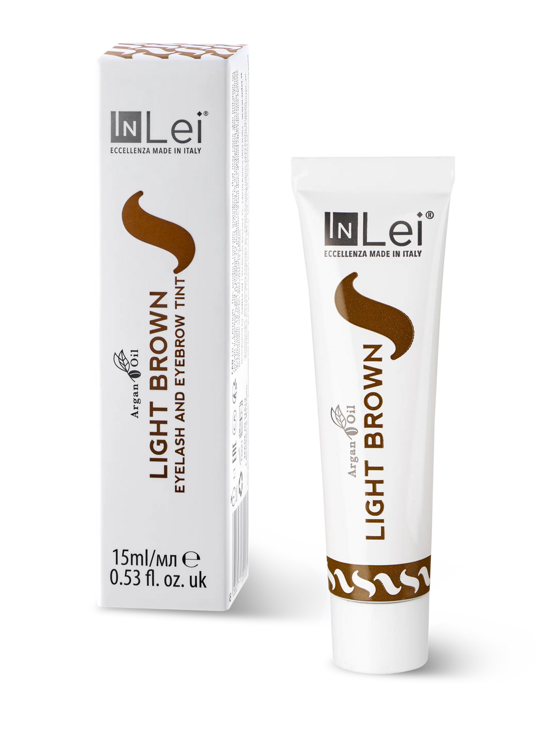 LIGHT BROWN | light brown tint for eyelashes and eyebrows with Argan oil 15ml