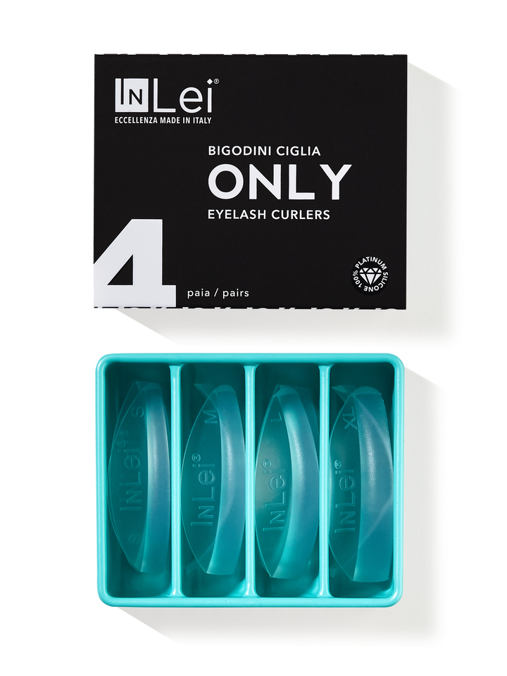 ONLY | silicone eyelash curlers mix 4 sizes