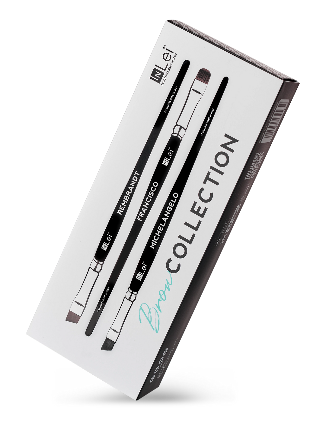 BROW COLLECTION | set di pennelli professionali per sopracciglia