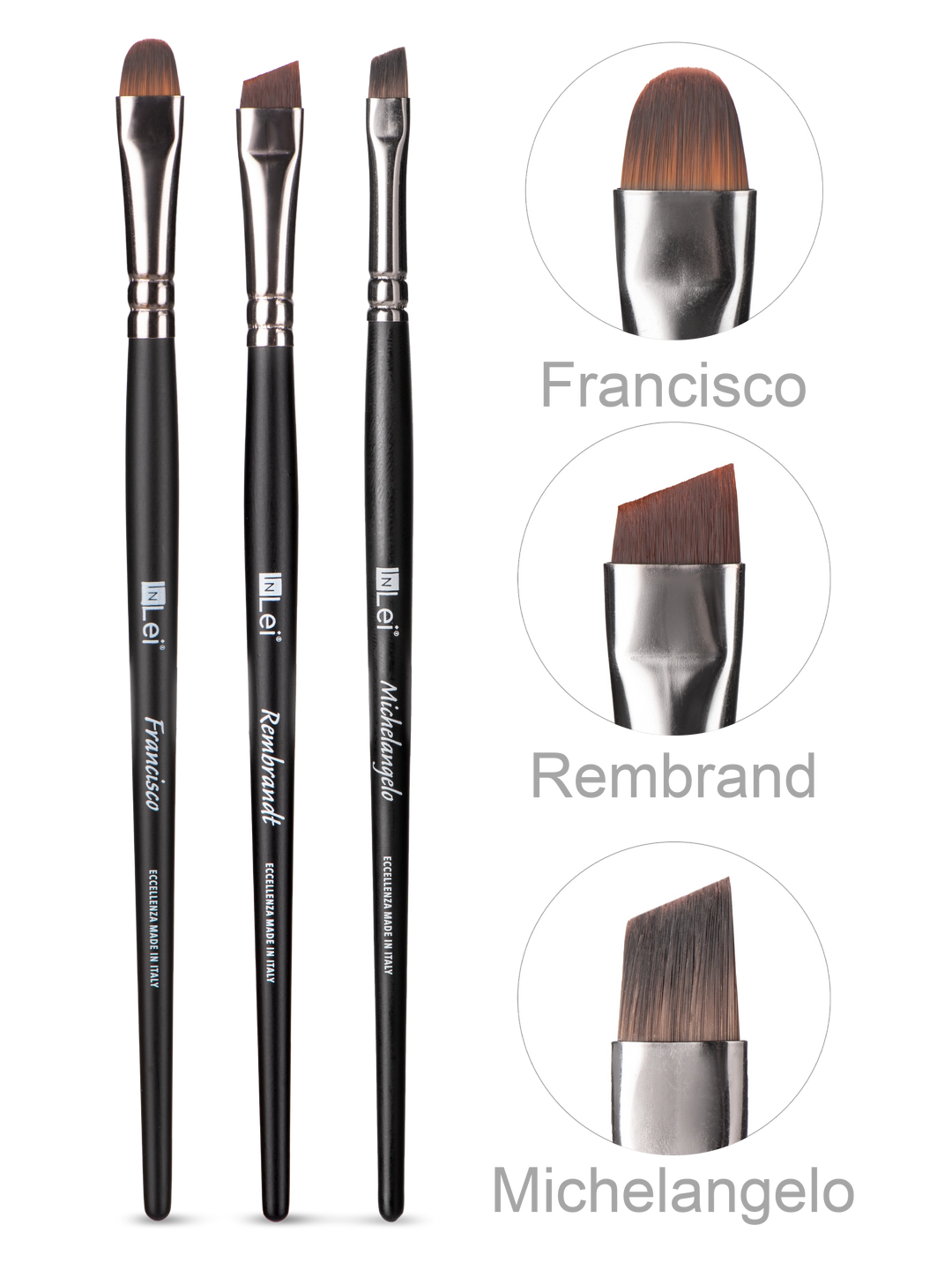 BROW COLLECTION | set di pennelli professionali per sopracciglia