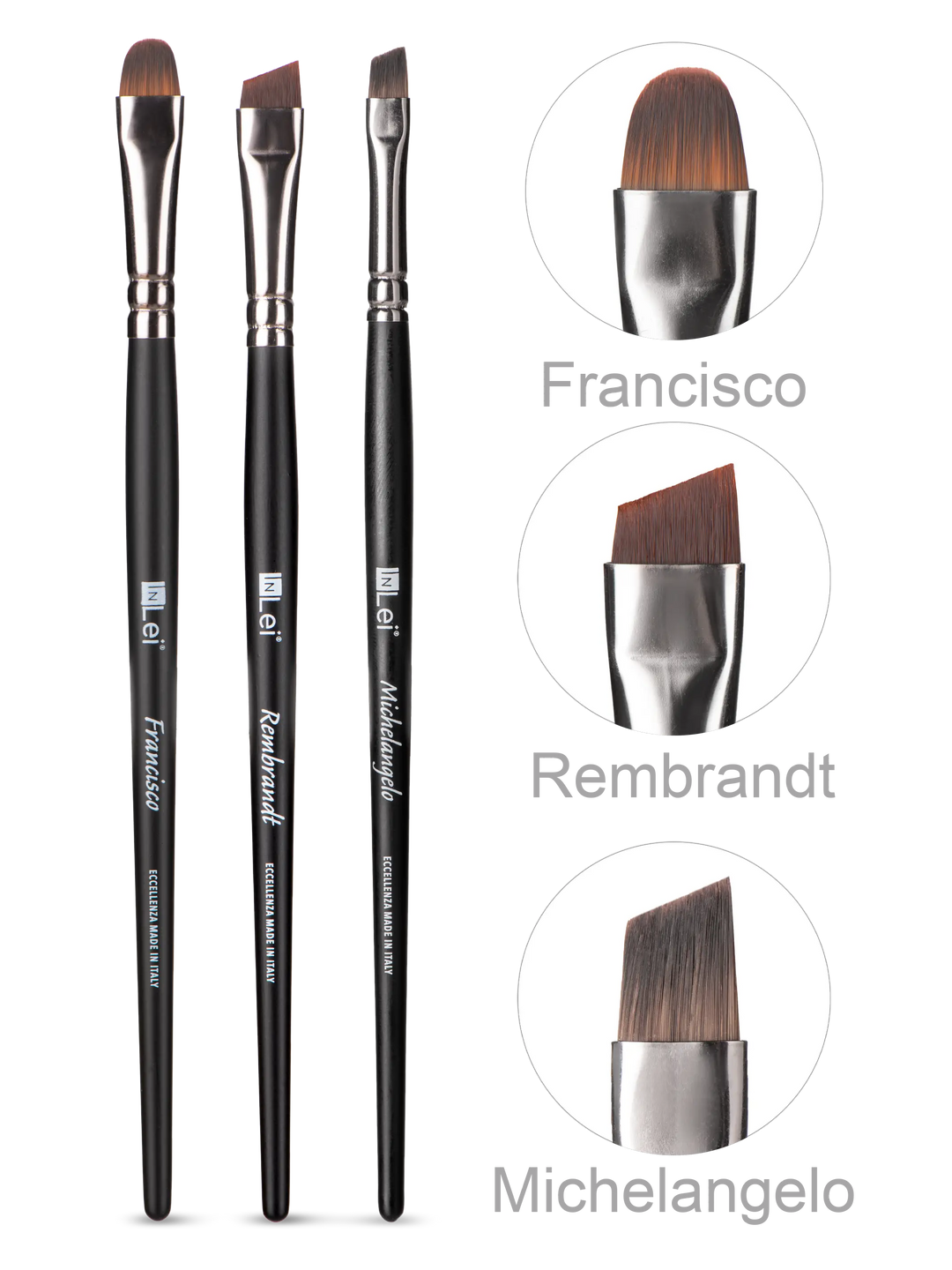 BROW COLLECTION | set di pennelli professionali per sopracciglia