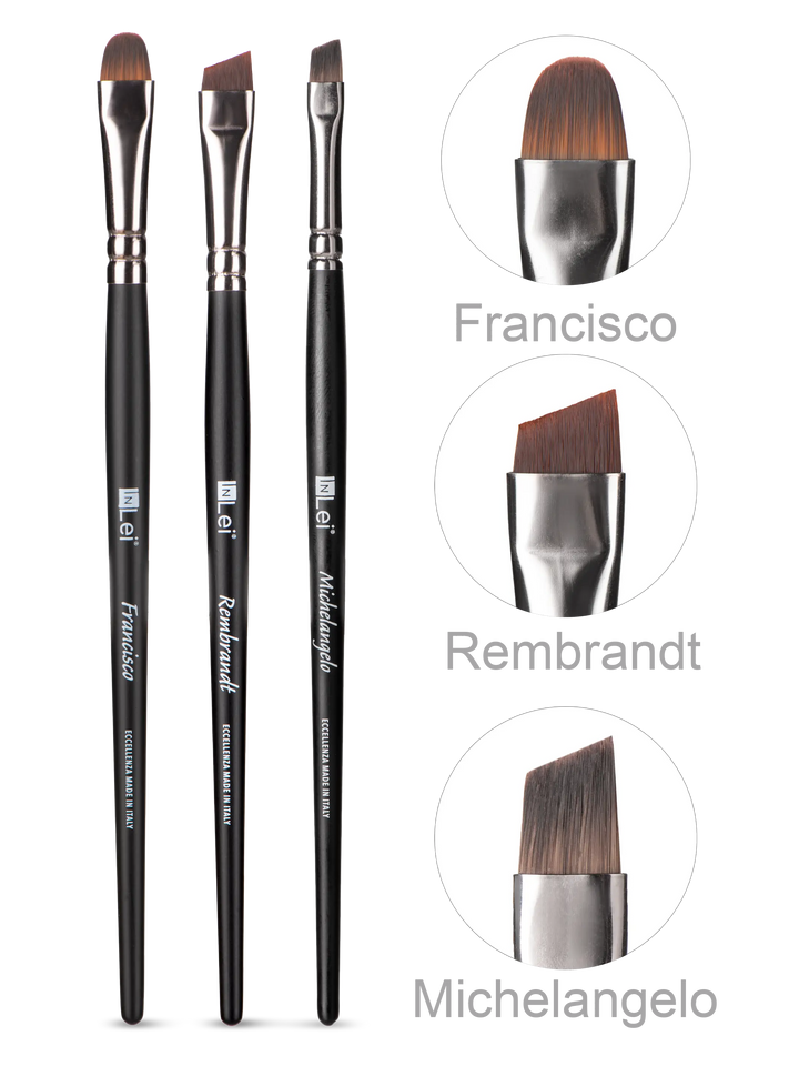 BROW COLLECTION | set di pennelli professionali per sopracciglia