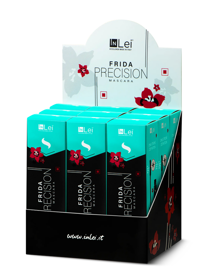 ESPOSITORE DA BANCO FRIDA PRECISION | mascara ad alta definizione per ciglia naturali ed extension ciglia