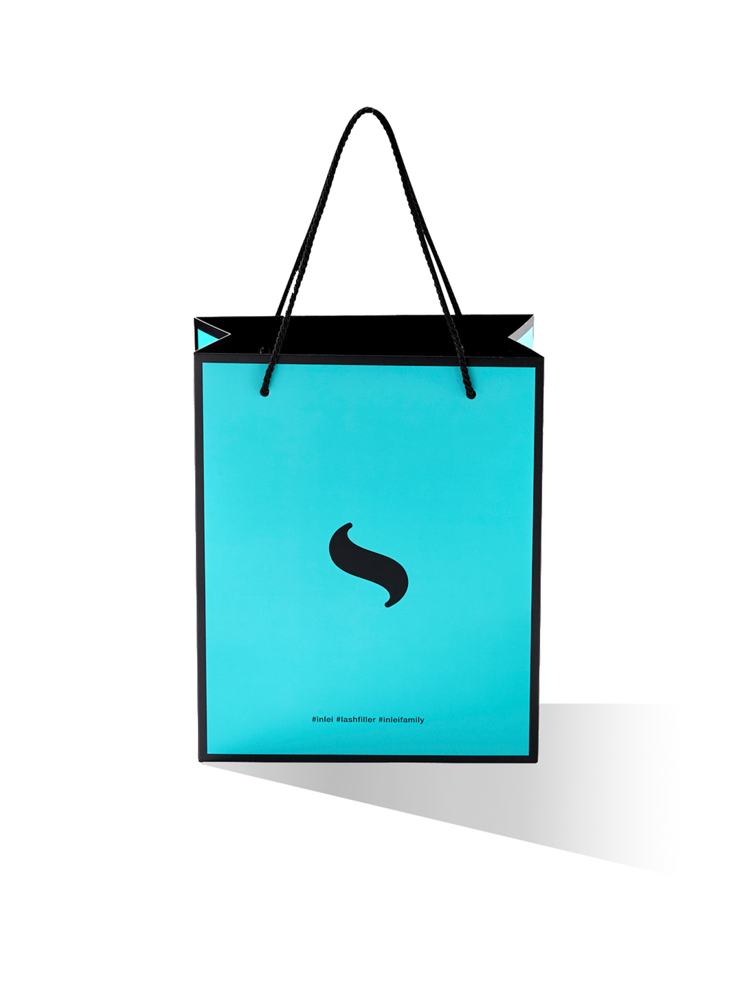 DELUXE HANDBAG | in paper with personalized brand graphics