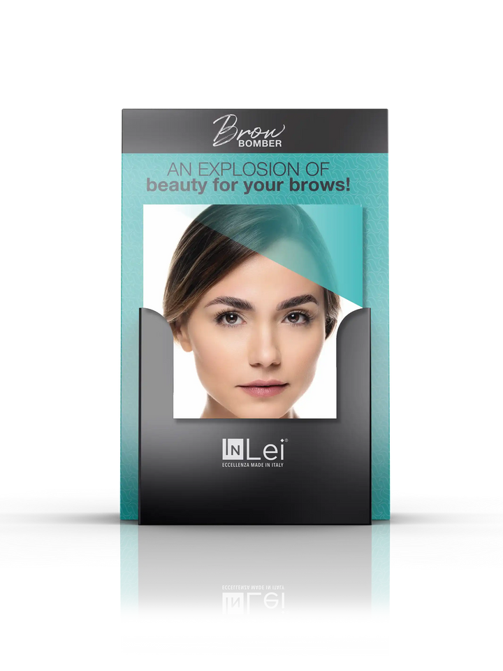 DISPLAY WITH 50 ADVERTISING FLYERS | Brow Bomber
