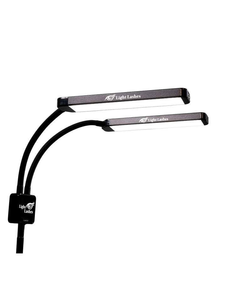 ELITE X SPARKLE EDITION | lampada a LED personalizzata con due bracci flessibili