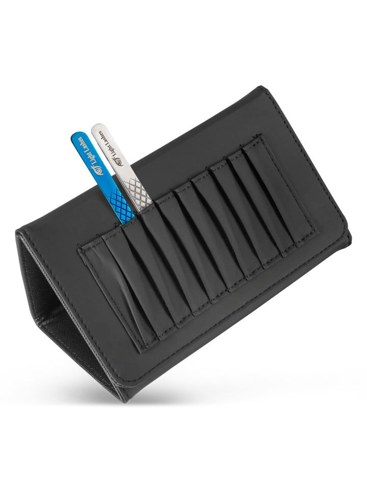 TRIANGLE CASE | astuccio porta pinzette rigido nero