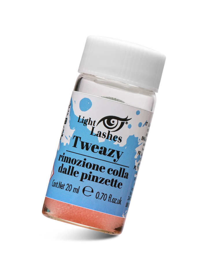 TWEAZY | liquid to remove eyelash extension glue from tweezers 20ml
