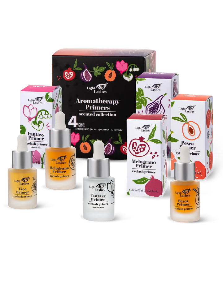 AROMATHERAPY PRIMERS scented collection | set di soluzioni sgrassanti 4 x 15ml