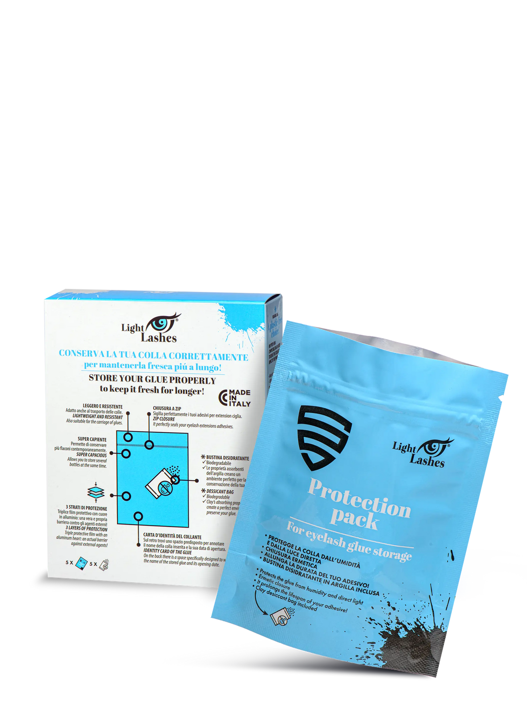 PROTECTION PACK | case for storing the 5-piece eyelash extension collar