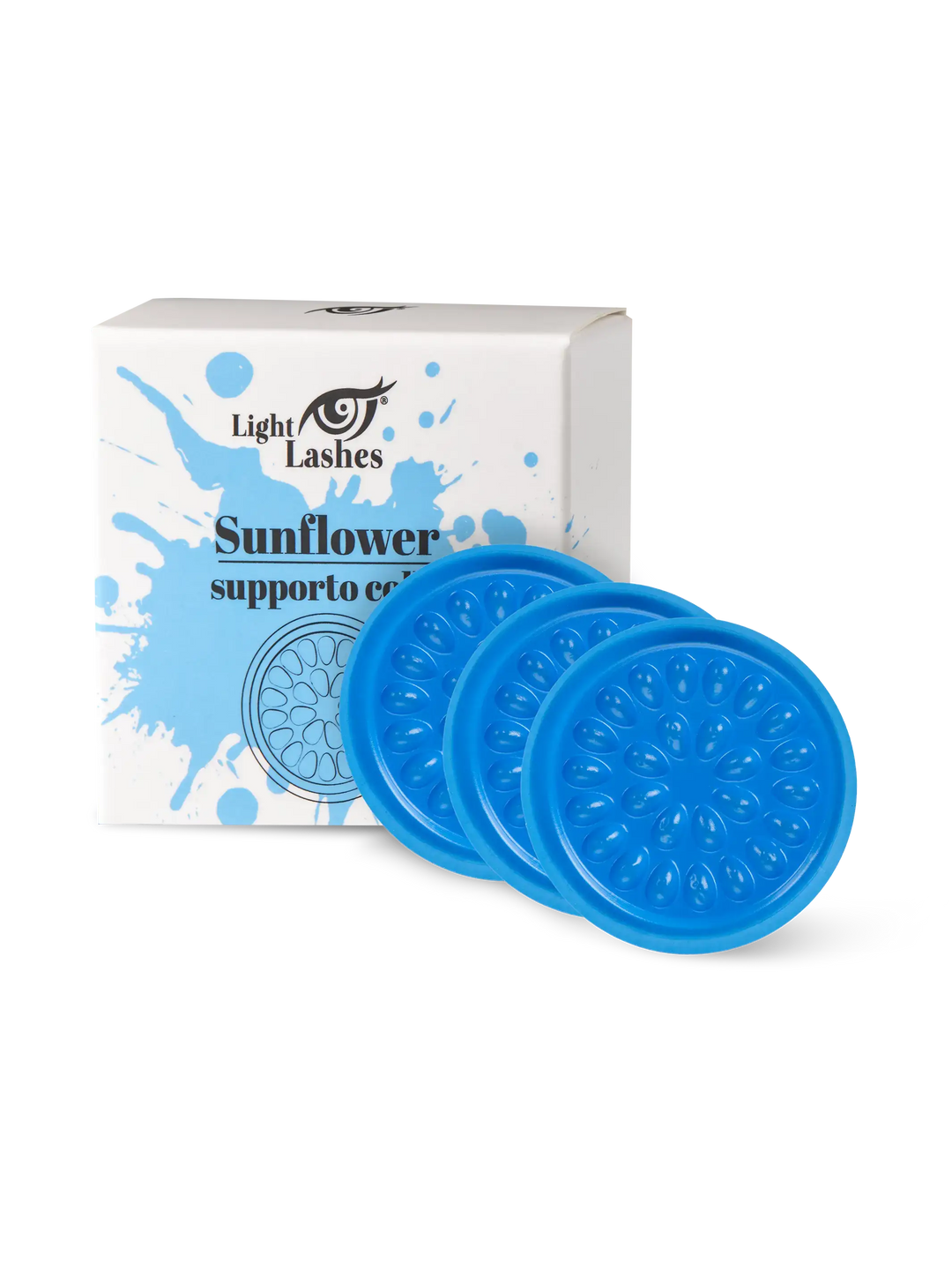 SUNFLOWER BLUE | eyelash extension glue holder 3pcs