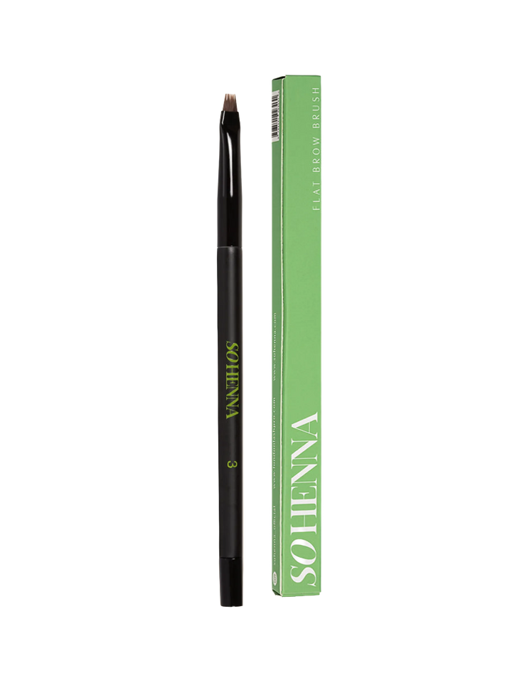 FLAT BROW BRUSH | pennello professionale piatto