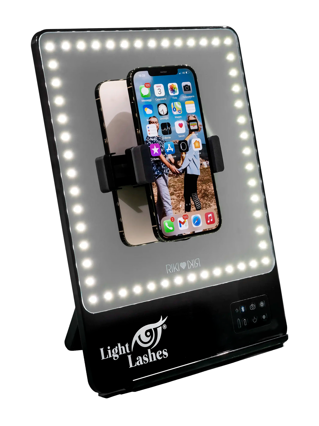 RIKY SKINNY | specchio a LED personalizzato