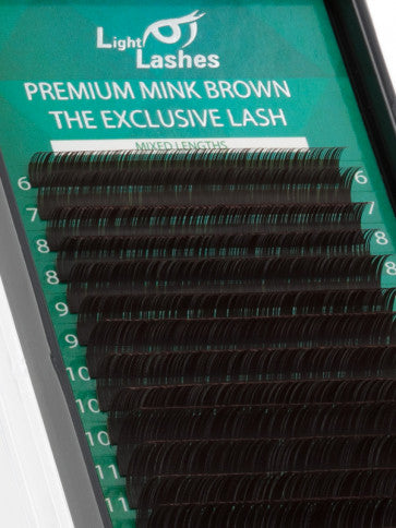 MINK EXCLUSIVE CHOCOLATE BROWN CC-curl | 18 strips